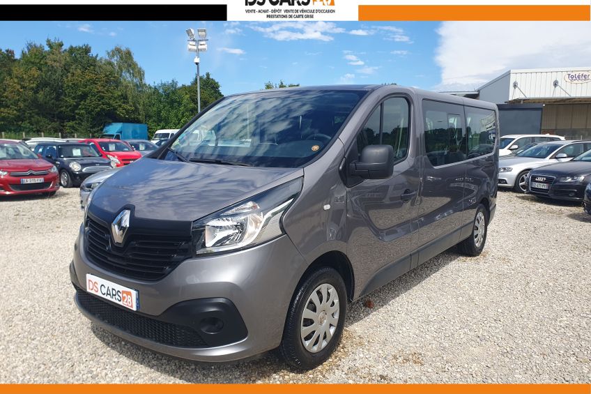 Renault trafic Renault Trafic 1,6 DCI/9places/94000kms/2018/Gps/Bluetooth/Garantie et révisé/Réservation&Livraison Possible