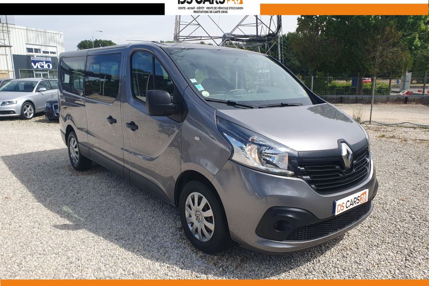 Renault trafic Renault Trafic 1,6 DCI/9places/94000kms/2018/Gps/Bluetooth/Garantie et révisé/Réservation&Livraison Possible