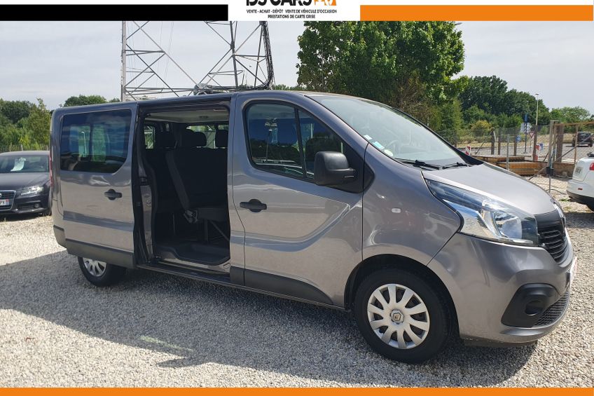 Renault trafic Renault Trafic 1,6 DCI/9places/94000kms/2018/Gps/Bluetooth/Garantie et révisé/Réservation&Livraison Possible