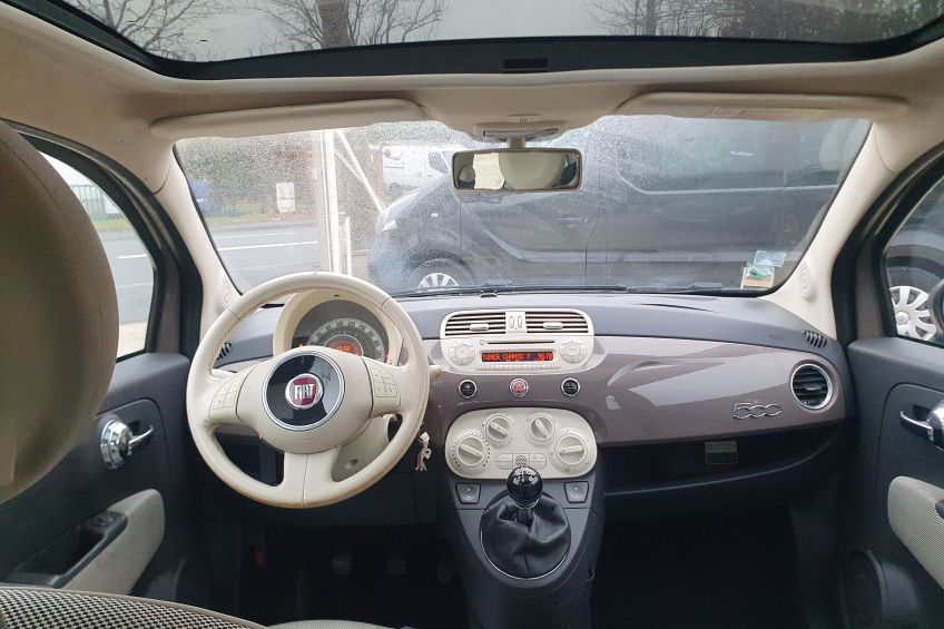 Fiat 500 Fiat 500 1,2 i/78000kms/Toit panoramique/Clim/Distribution neuve/Garantie/Réservation&Livraison Possible