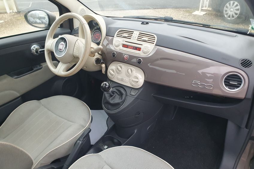 Fiat 500 Fiat 500 1,2 i/78000kms/Toit panoramique/Clim/Distribution neuve/Garantie/Réservation&Livraison Possible