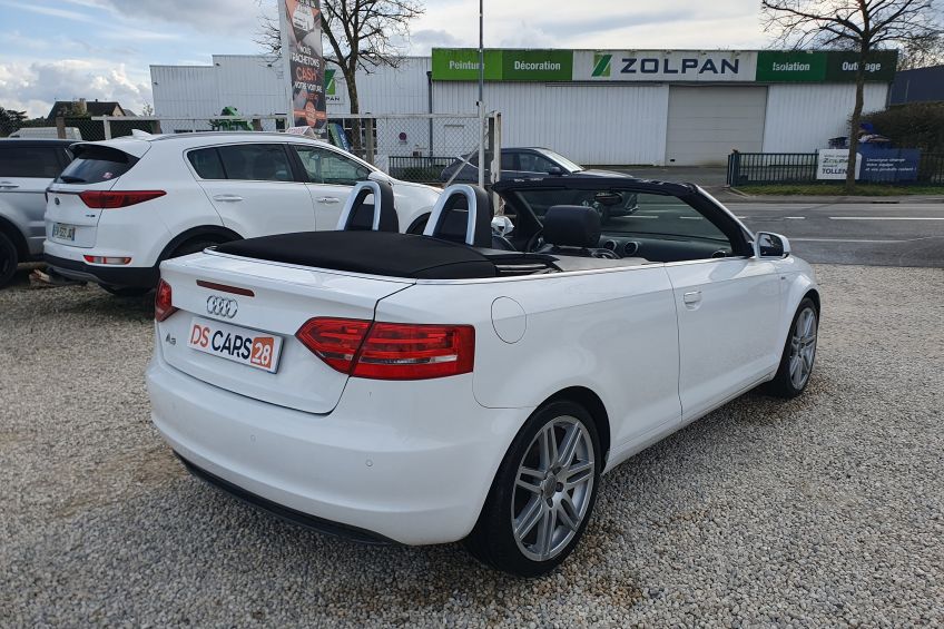 Audi A3 Audi A3 cabriolet 1,6 tdi/S-Line/Cuir alcantara/Gps/Bluetooth/Radars/Garantie/Réservation&Livraison Possible