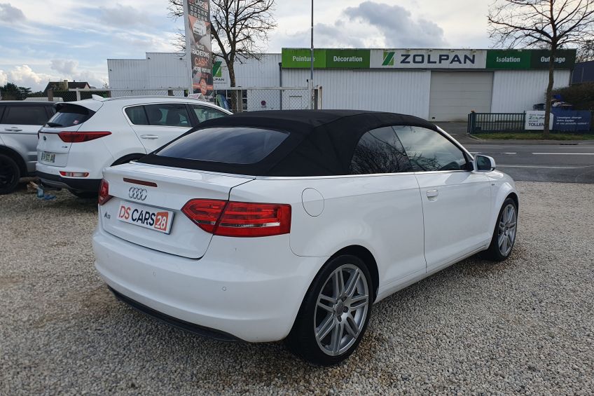 Audi A3 Audi A3 cabriolet 1,6 tdi/S-Line/Cuir alcantara/Gps/Bluetooth/Radars/Garantie/Réservation&Livraison Possible